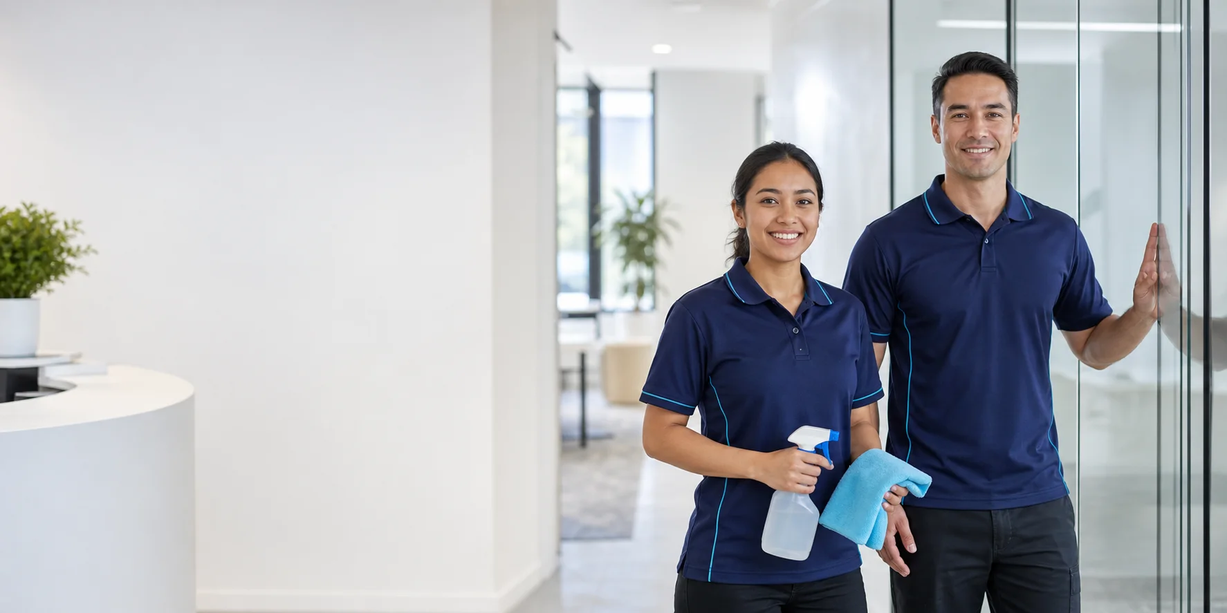 Professional JG cleaners in a bright modern Melbourne property